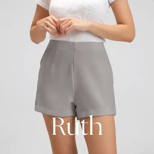 Ruth Short Pants | Celana Pendek Highwaist Wanita