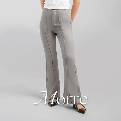 Morre Flare Pants | Celana Panjang Cutbray Highwaist Wanita