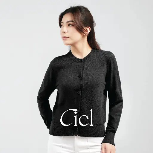 Ciel Knit Cardigan | Outer Sweater Rajut Casual Wanita Lengan Panjang